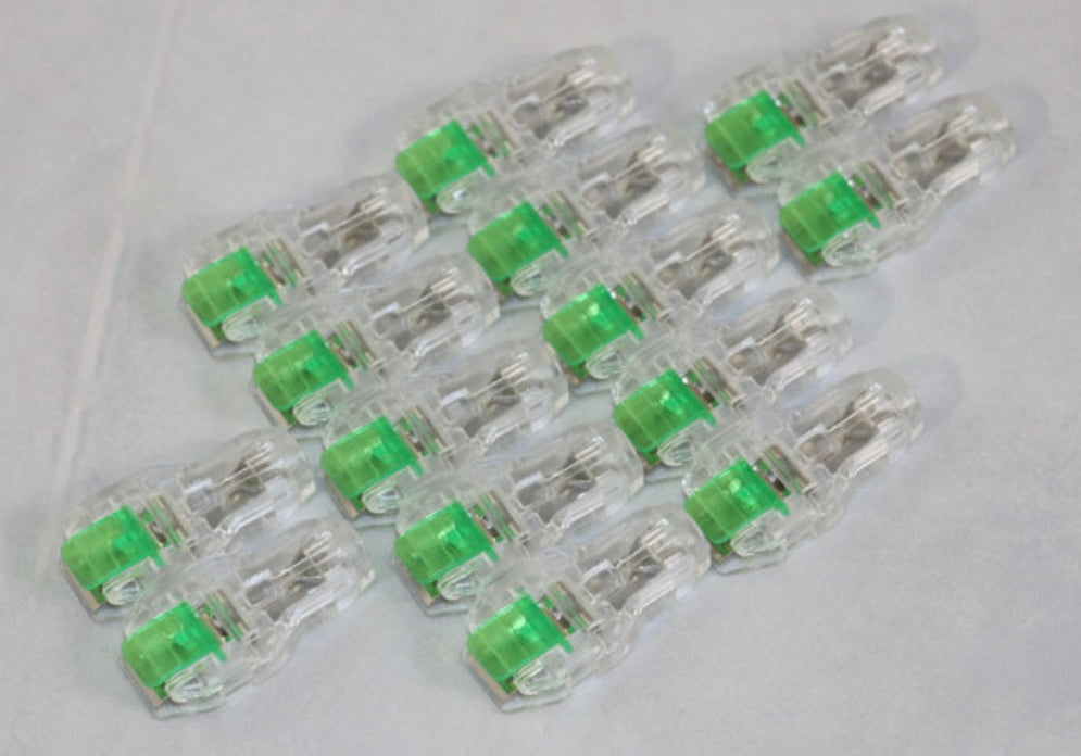 10 Pack of Adapter Clips: GE ECG Surelock